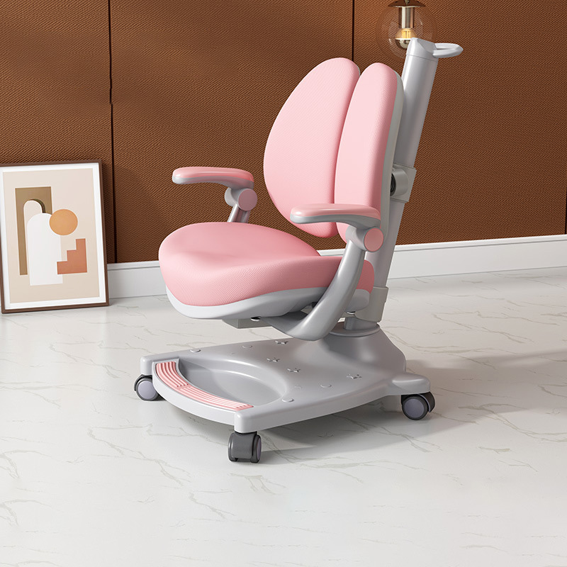 Children's learning chair corrective sitting chair Adjustable writing chair for elementary school students, home lift desk back chair