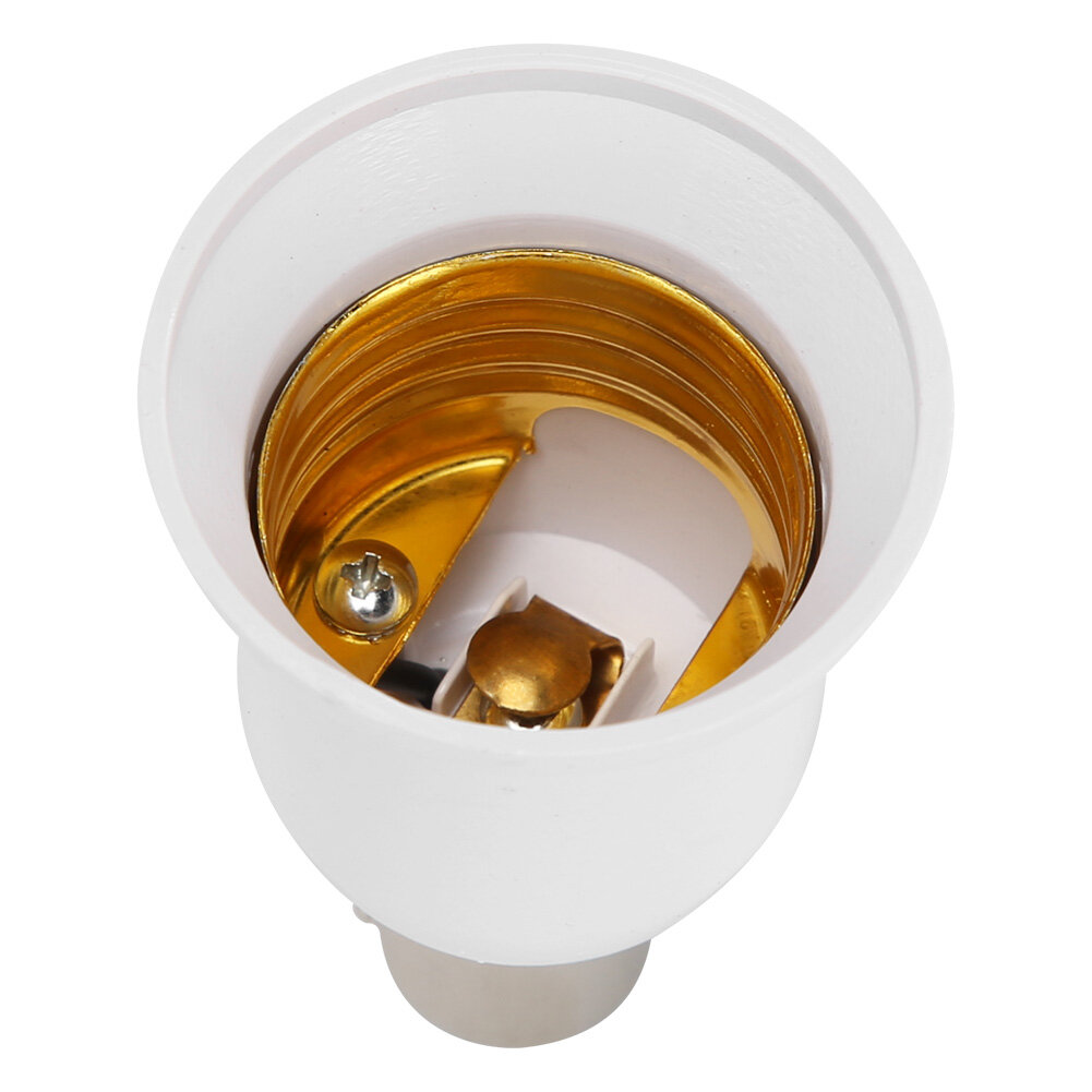 Rotary B15 to E27 Lamp Holder Adjustable LED Light Bulb Socket Base Adapter