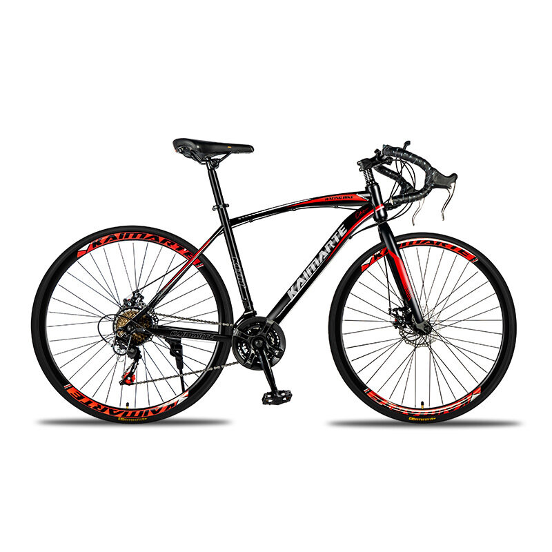 SBART Curved road bike 700C variable speed student adult shock absorption double disc brake bicycle bicycle