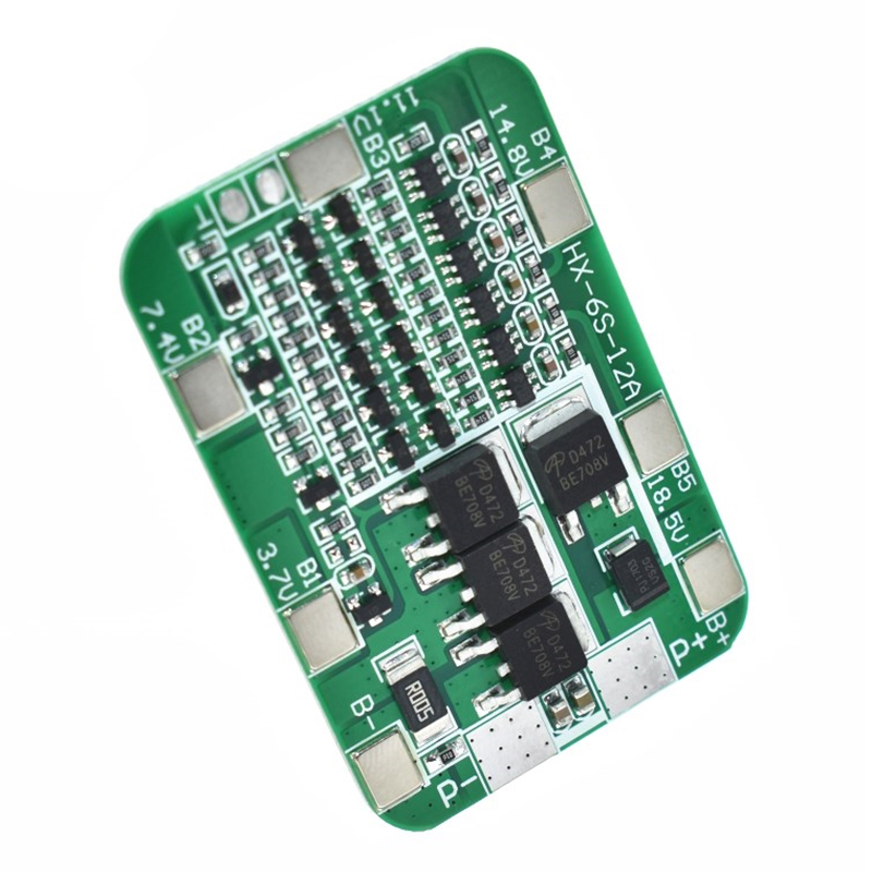 1PCS/2PCS DIY Kit 6S 15A 24V PCB BMS Protection Board for 18650 Li-ion Battery Module