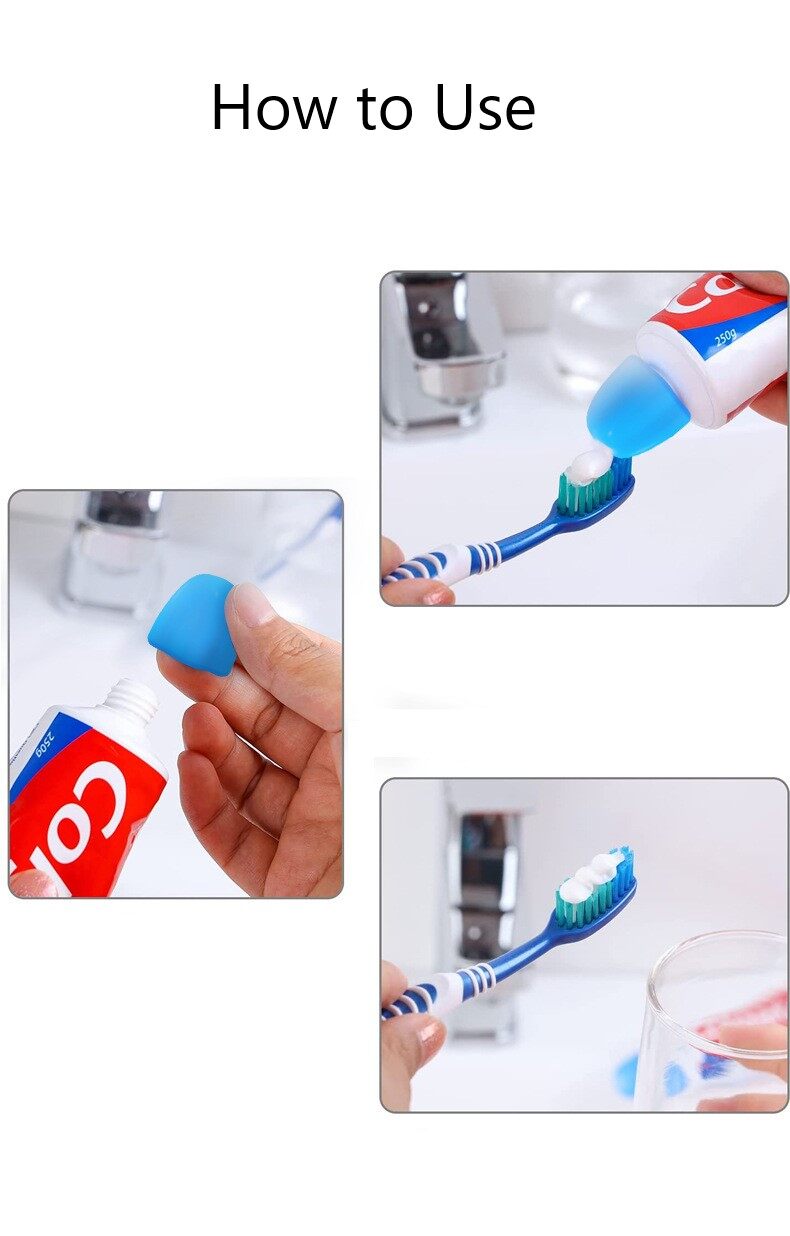 1 Cái Dụng Cụ Nặn Kem Đánh Răng Tự Đóng Dụng Cụ Nặn Ống Kem Đánh Răng Bằng Silicon Dụng Cụ Nặn Kem Đánh Răng Phòng Tắm Gia Đình