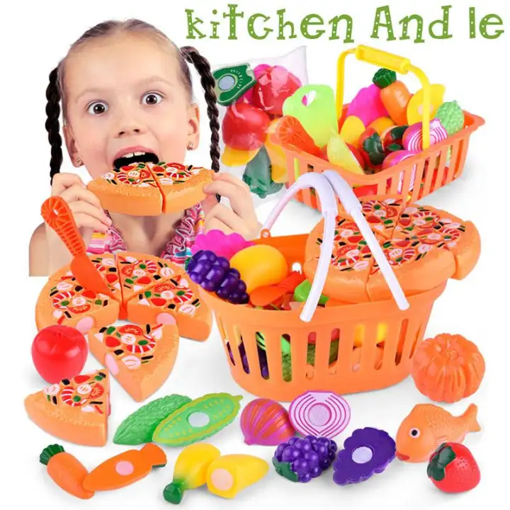 children's play fruit and vegetables