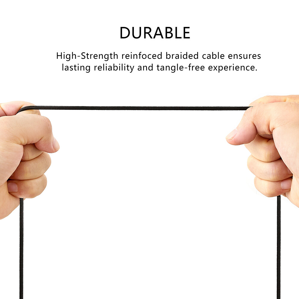 2m Game Headphone Audio Cable Replacement for SteelSeries Arctis 3 5 7 Pro