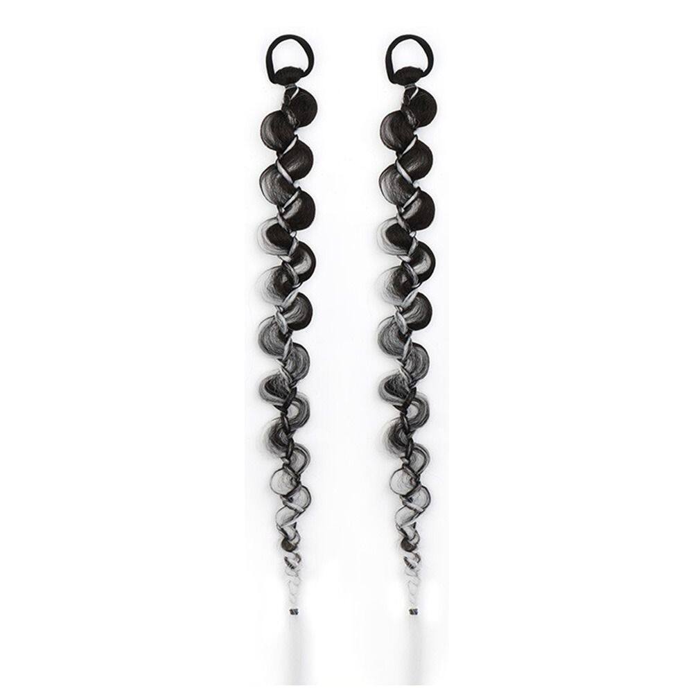 CBT New With Rubber Band Crochet Braid Hair Ring Braid Hair Long