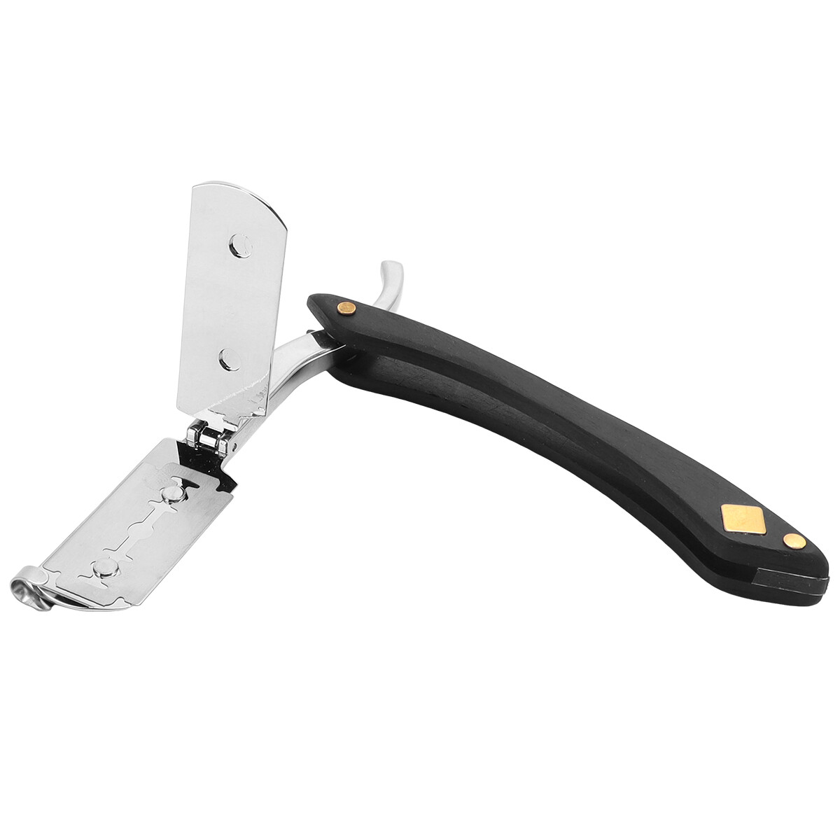 Steel Straight Razor Rack BarberShop Wood Handle Razor Male Shaving Men's Safety Shaver Barber's Razor