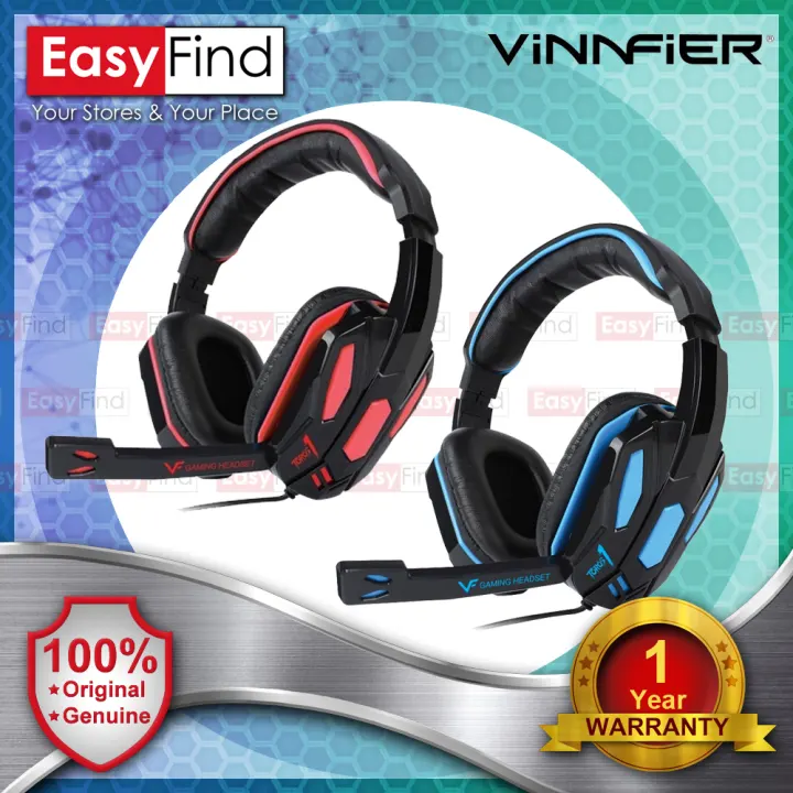 vinnfier toros 1 gaming headset with mic