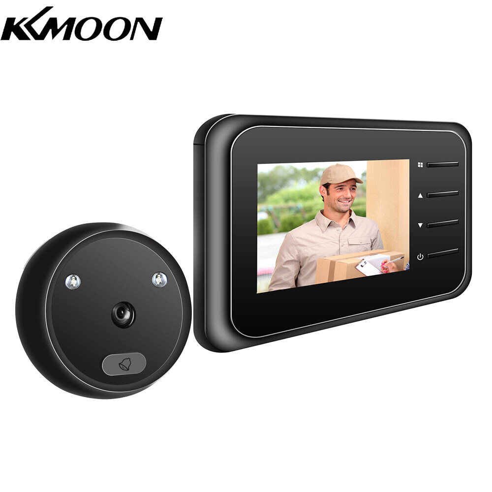 KKmoon WiFi Doorbell Door Viewer Camera Door Peephole Door Camera