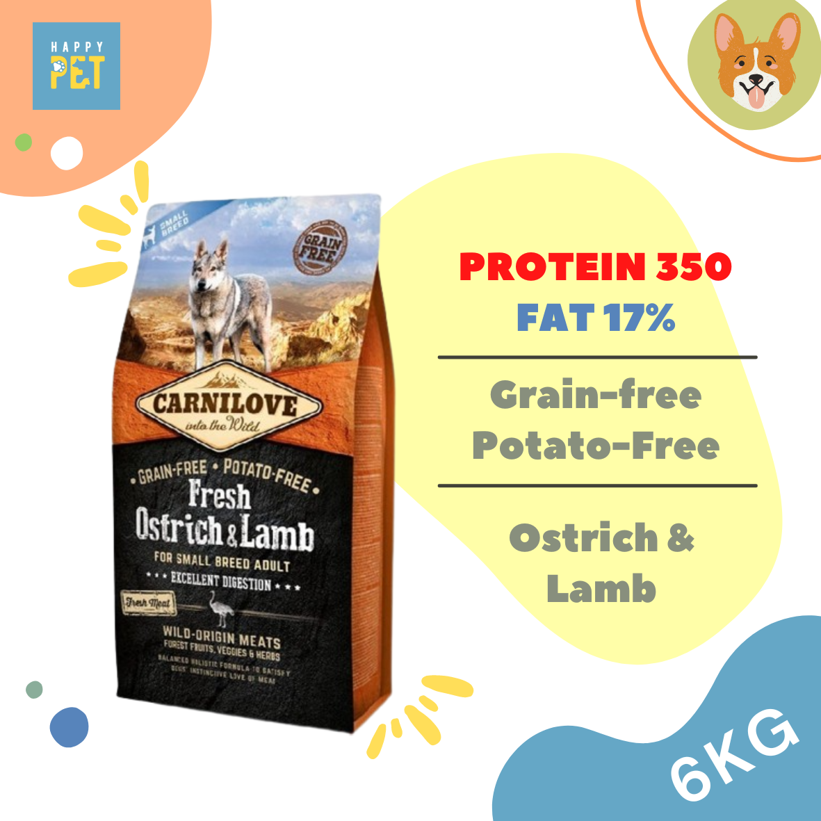 Carnilove ostrich cheap and lamb