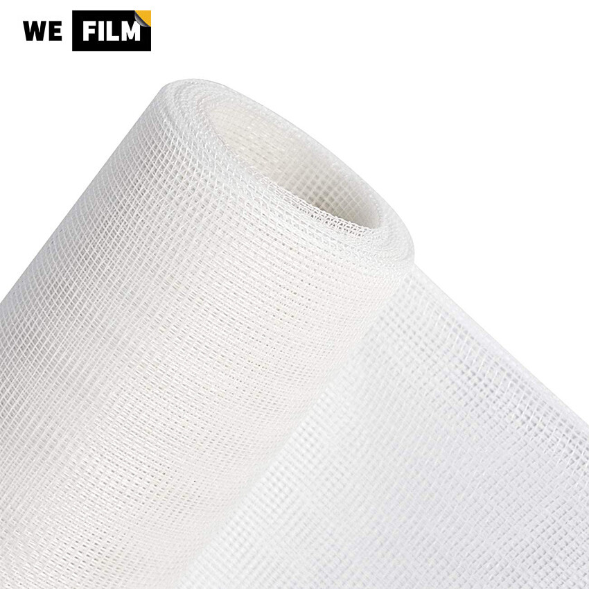 WEFILM Adjustable Window Screens, DIY Custom Fiberglass Screen Mesh, Anti Mosquito Bug Insect Screen for Windows Doors and Patio Screens,Pet Screen