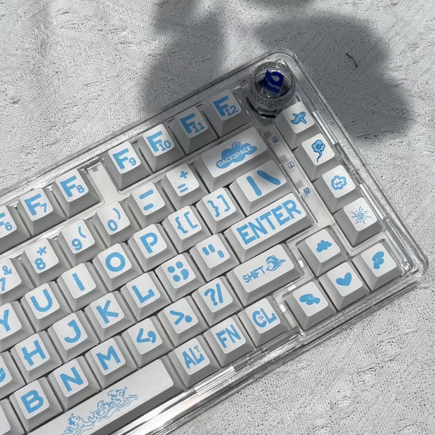 【Keycap Only】Cherry Profile Keycap 130 Keys Large Character PBT Sublimation For Cherry MX Switch Mechanical Keyboard RK61/Anne Pro 2/GK61