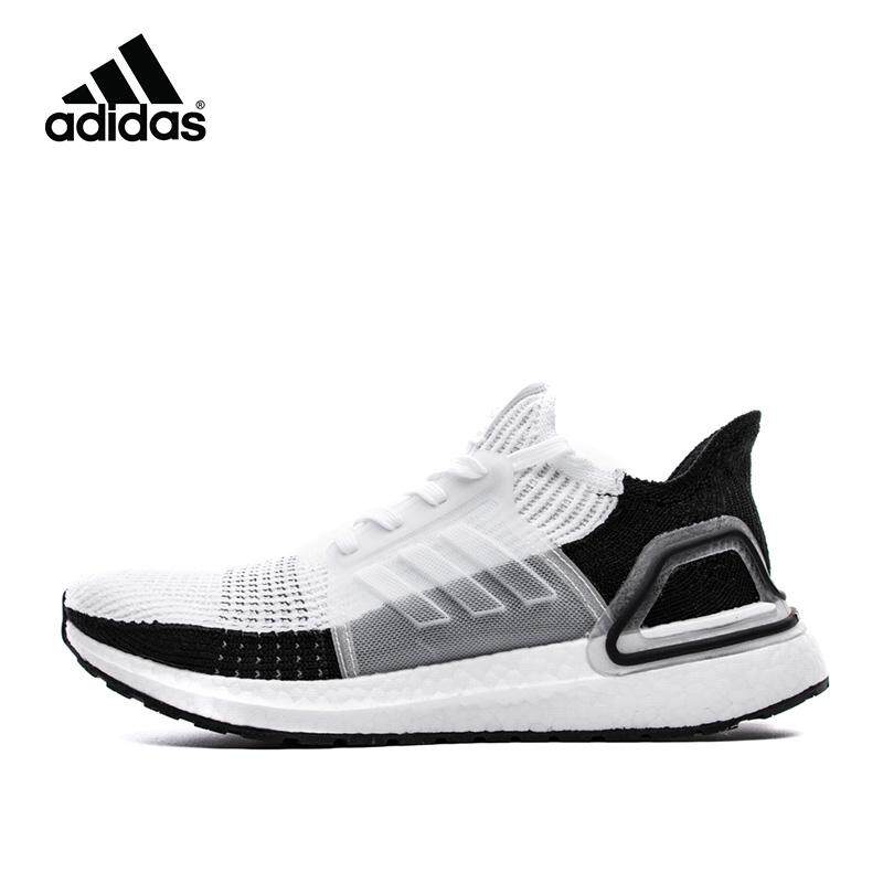 * Terbaru 3 Hari Promosi * 【Spot】 Asli! ADIDAS_Ultra BOOST 5.0 UB5.0 Lari Pria Sepatu Kasual untuk Pria dan Wanita B37707 Putih/Hitam
