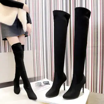 warm long boots