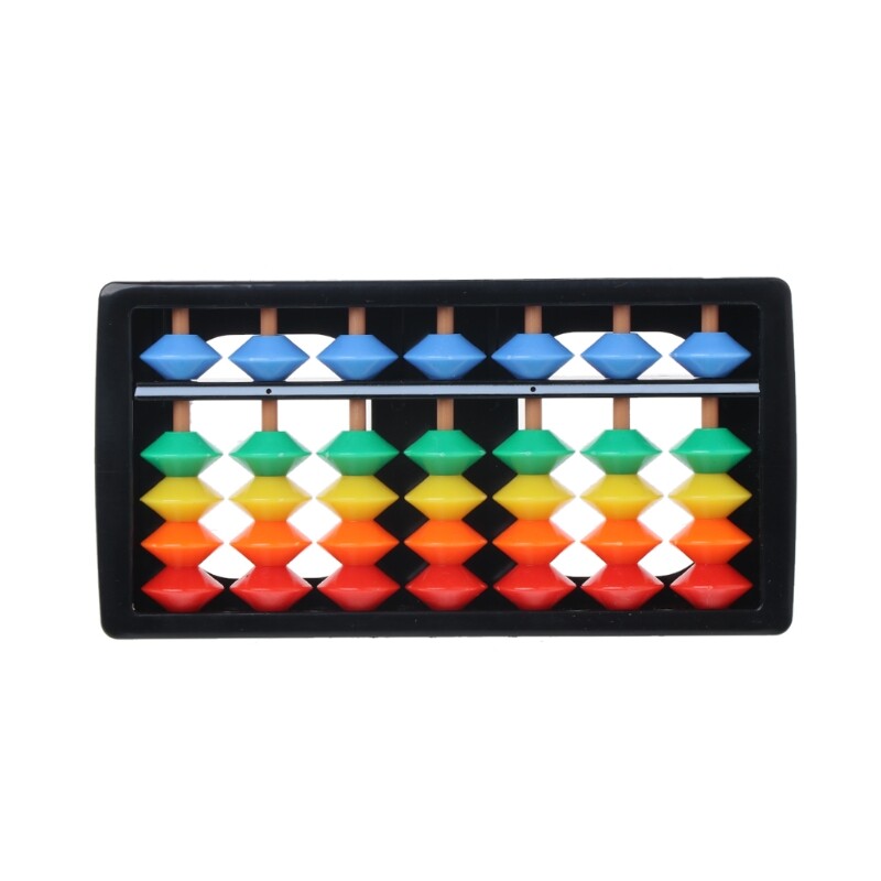Colorful Abacus Arithmetic Soroban Maths Calculating Tools Educational Toy