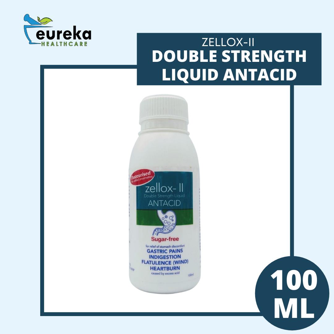 Zellox Ii Antacid 100ml Lazada