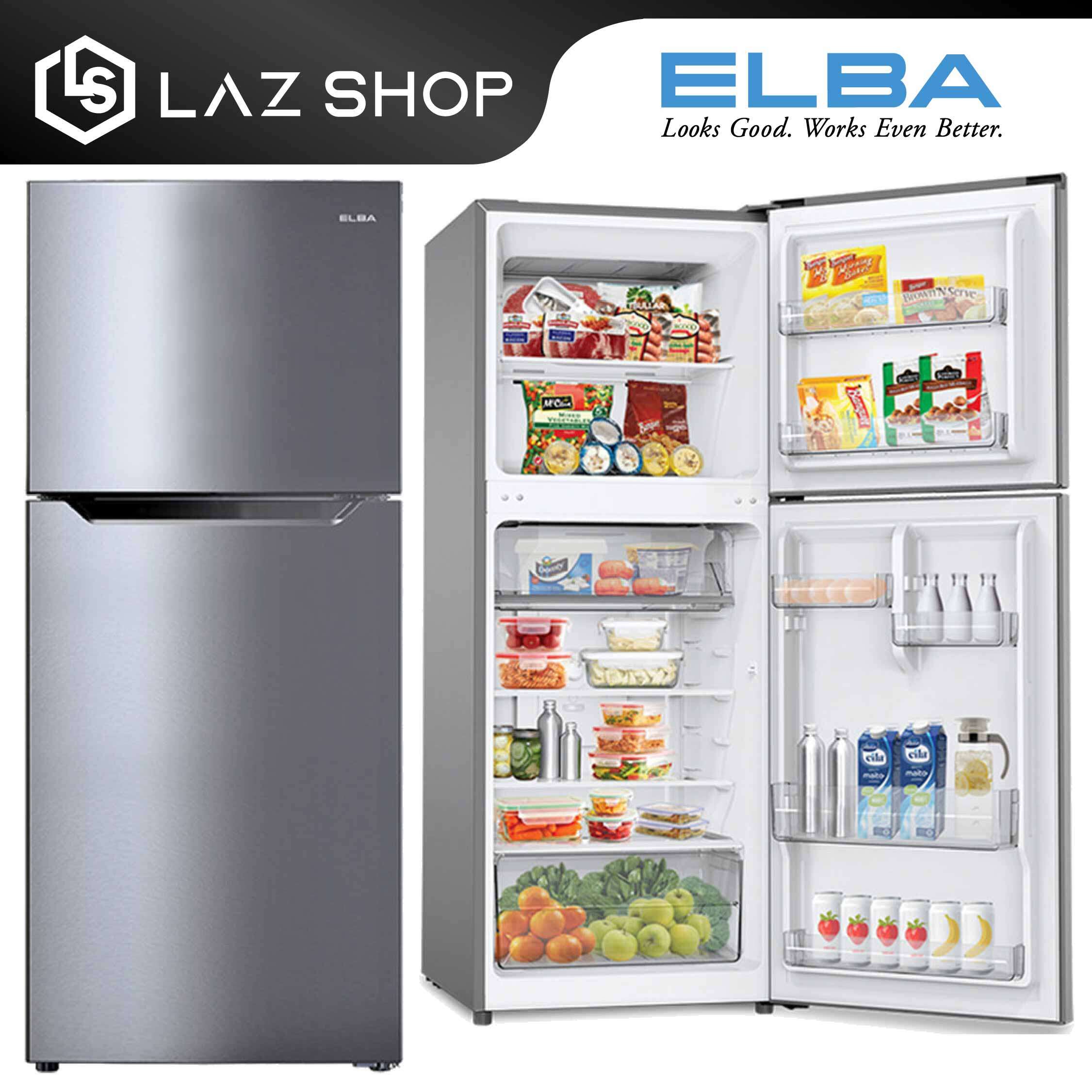 elba 2 door fridge 250l elb erg2521 sv