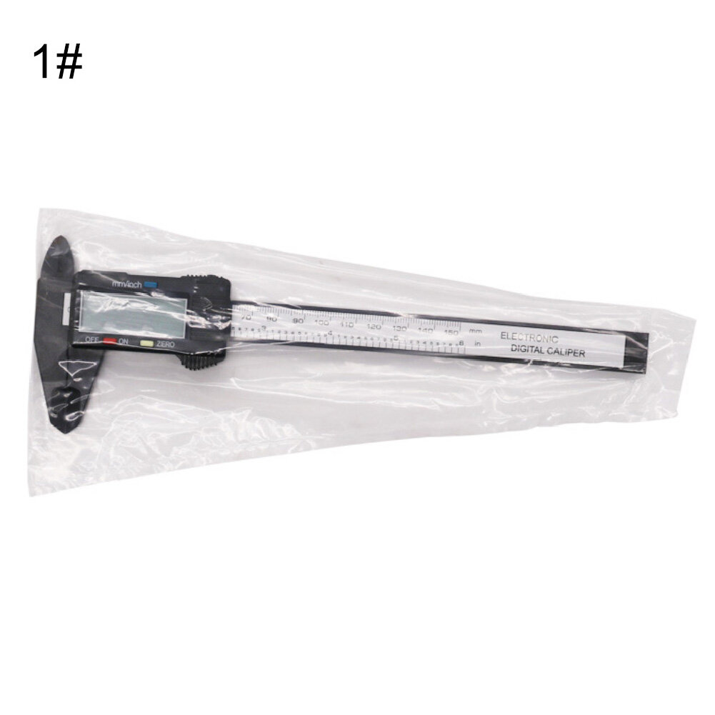 Digital Display Sliding 0-150mm Measurement Pocket Vernier Caliper Ruler Tool