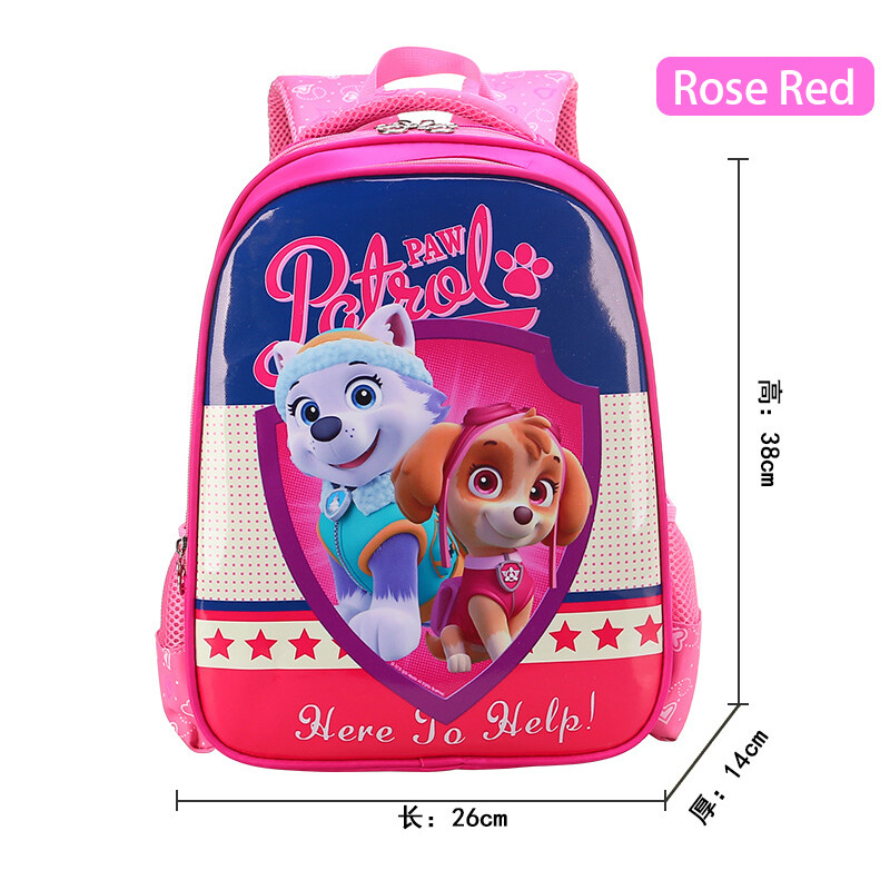 PAW Patrol Cartoon Print SchoolBag Lovely Girls Boys Backpack Baby