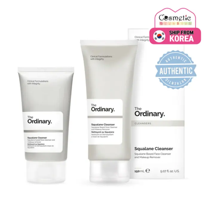 the ordinary large squalane cleanser