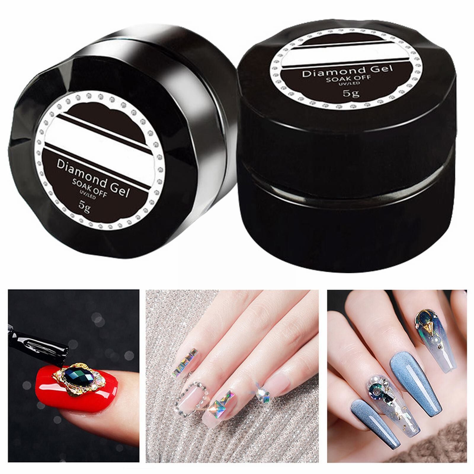[Ready Stock]Nail Accessories Drill Glue Extended Reinforcement Seal Nail Art Decorations Gel Polish Glue Special For Nail Shop 5ml