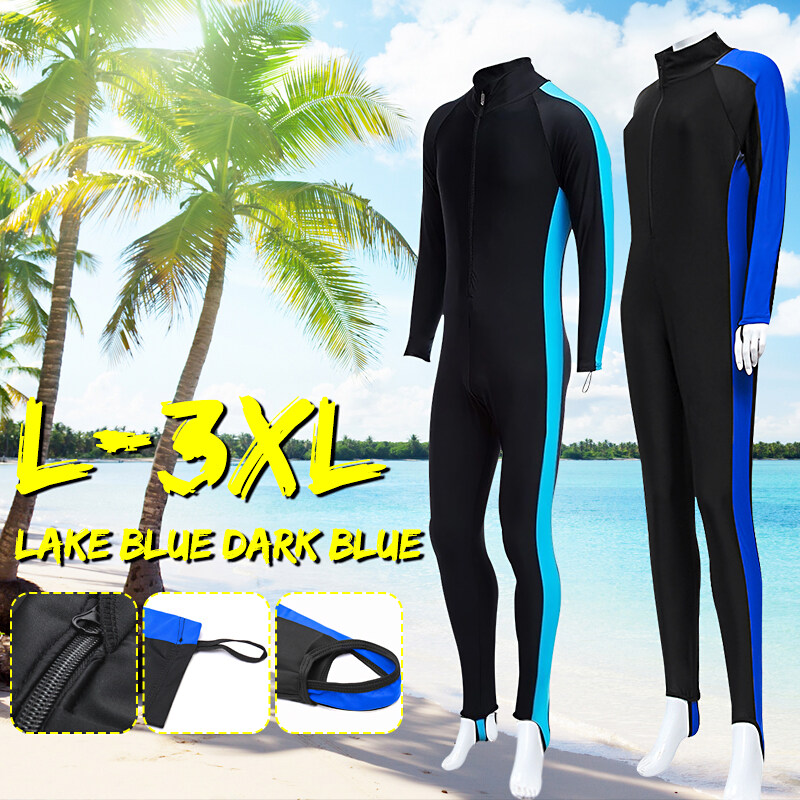 Mens Lightweight Full Body Sports Skins Wetsuit Swim Diving Snorkeling Wet Suit Lazada PH