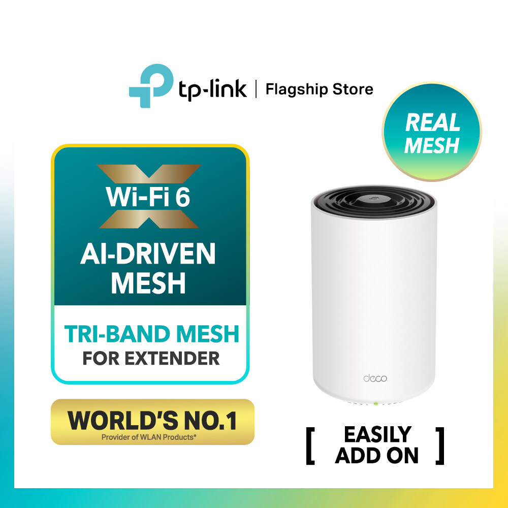 TPLINK AX3600 TriBand Whole Home AiDriven AX WiFi 6 Mesh Wifi Router