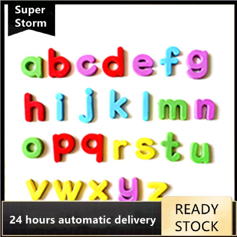 แม่เหล็กตัวอักษรตัดอักษรเล็กตกแต่งแม่เหล็กติดตู้เย็นสำหรับของเล่นการเรียนรู้เด็ก Early Education