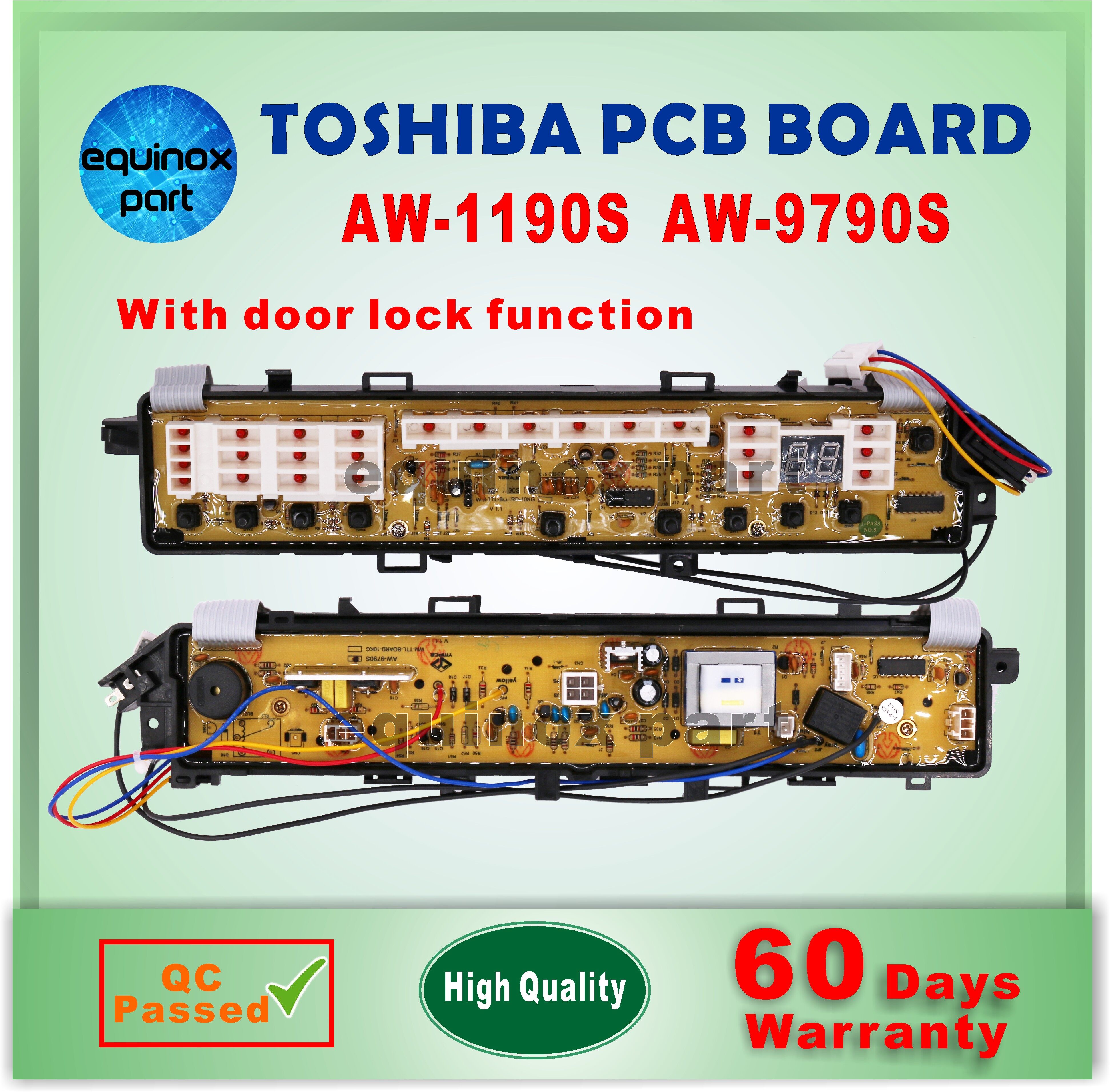 AW-1190S AW-9790S Toshiba Washing Machine PCB Board Washer