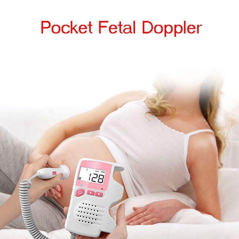 Fetal Doppler Heartbeat Detector Portable Ultrasound Pregnant Baby Heart Rate Monitor Lcd 3.0mhz Pocket Vascular Doppler By Beychuang Shop