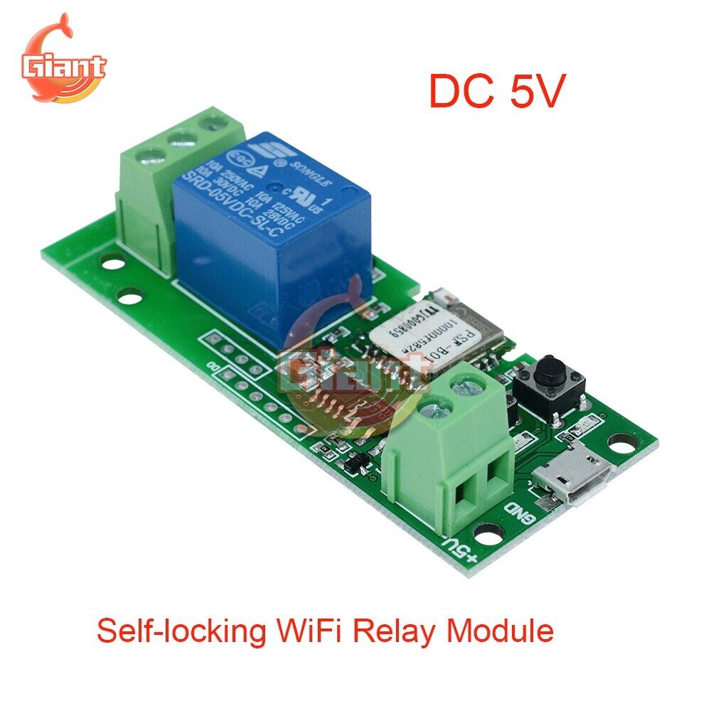 Ewelink Smart Wifi Relay Module DC 5V 12V 24V Switch Relay Timer Wireless Remote Control Inching/Self-Locking For Google Home