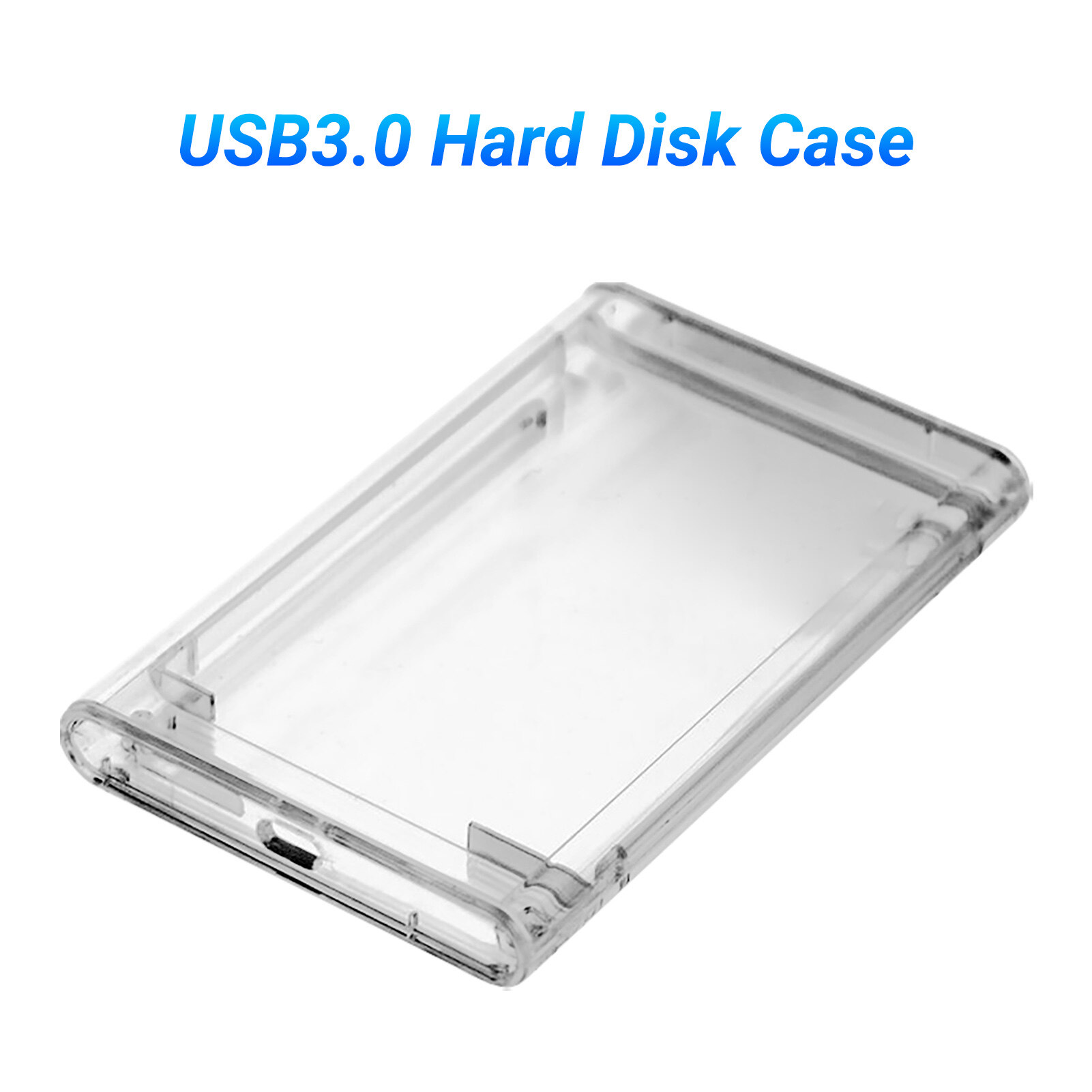Hộp Đựng Ổ Cứng 3.5 Inch Hộp Đựng Ổ Cứng SATA USB3.0 Trong Suốt Hiệu Suất Ổn Định Lưu Trữ An Toàn Cho Hộp Đựng Ổ Cứng Máy Tính Để Bàn