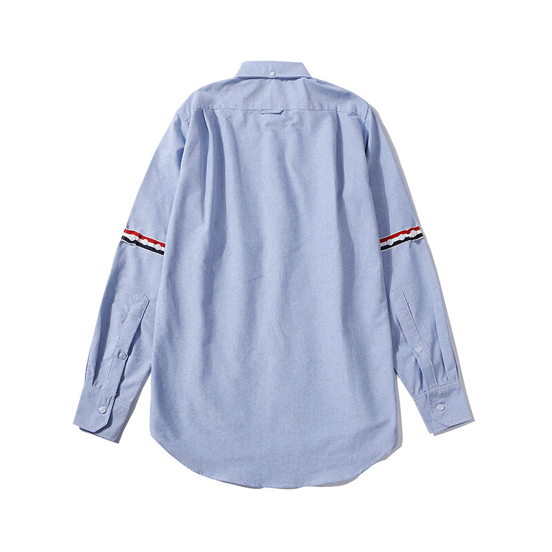 Thom Browne Short streamer on sleeve Shirts
