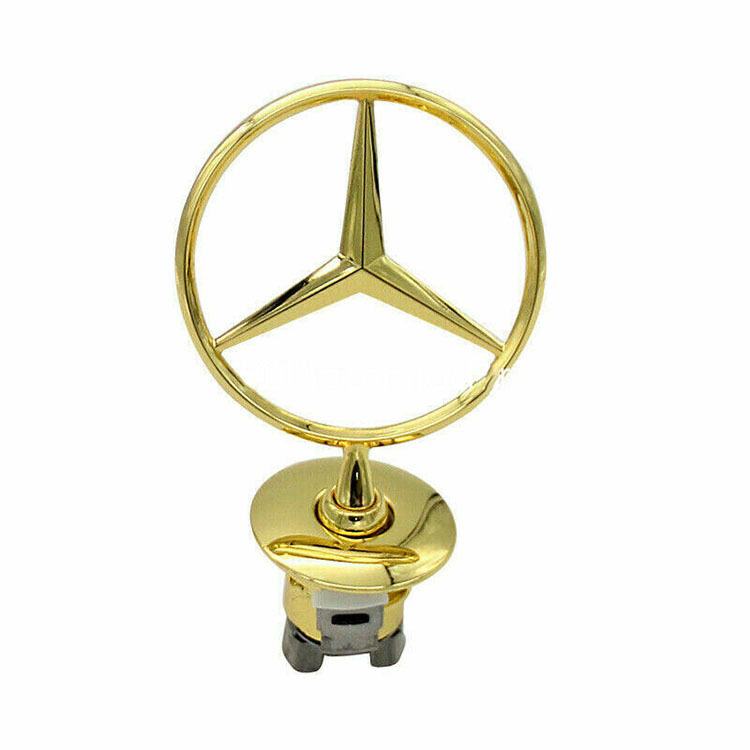 3D Zinc Alloy Car Front Hood Emblem Bonnet Label Badge for Mercedes ...