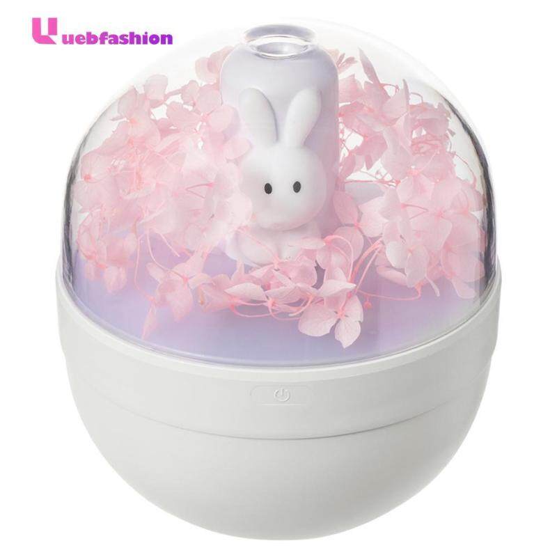 220ml Immortal Flower Rabbit USB Charging Humidifier Essential Oil Diffuser Singapore