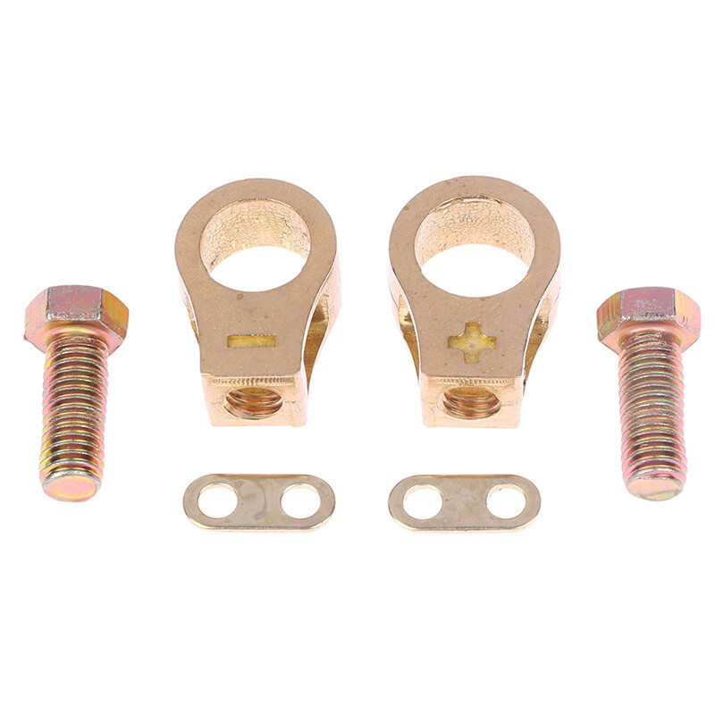 EVAN 1Set Car Battery Terminal Wire Cable Clamp Top Quick Post Terminal Connector