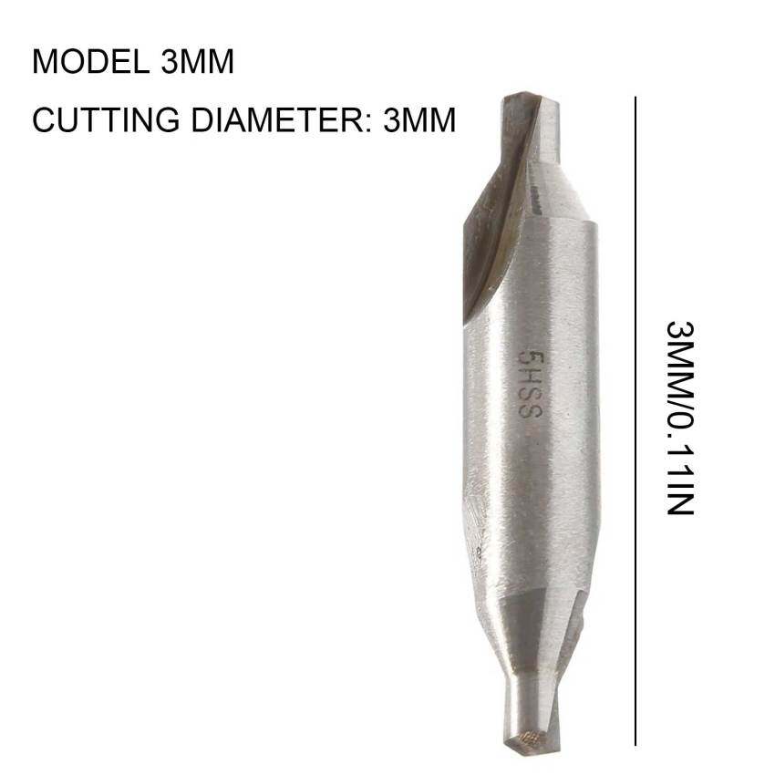 HSS Center Bits 60 Degree Metal Bits Set Power Tools Drilling Drill Countersunk Bits