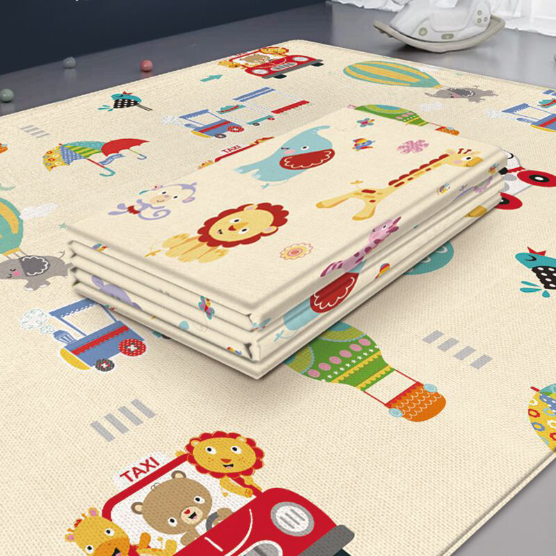 IP Baby crawling mat foldable living room play mat thickened children's crawling mat