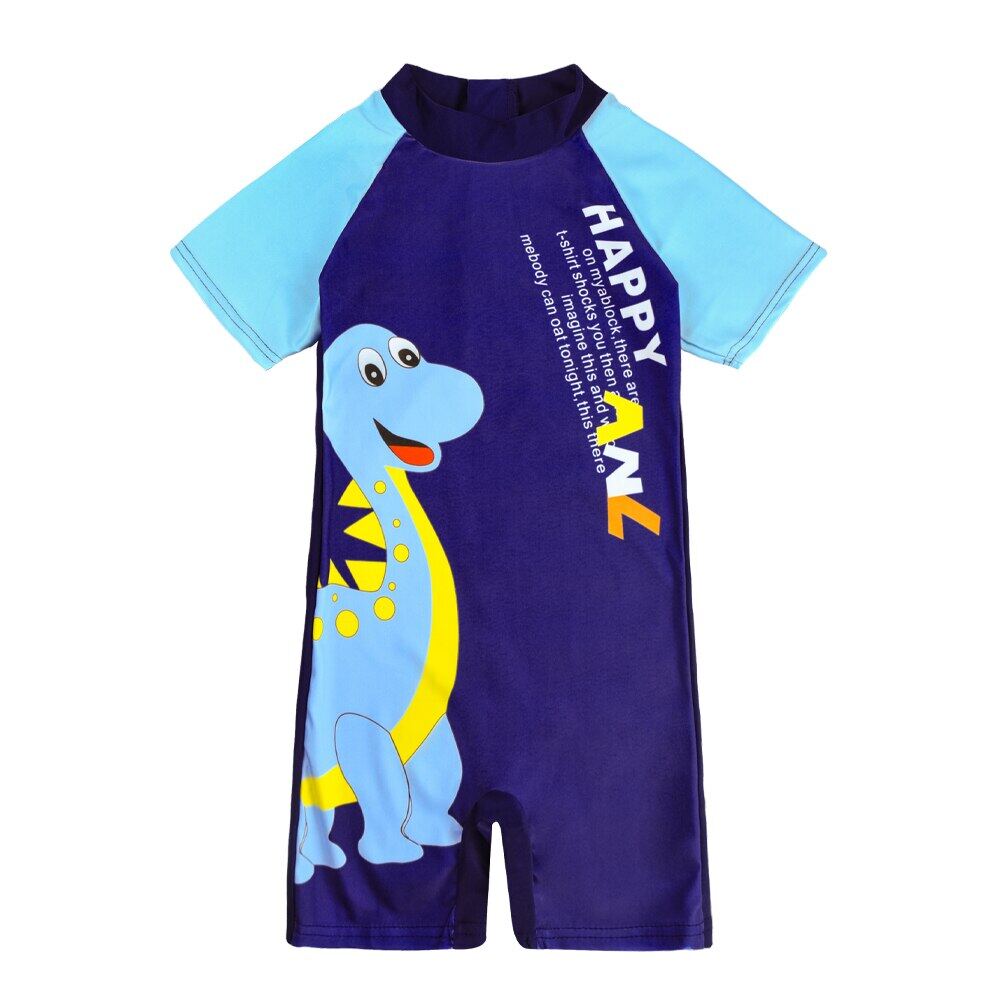 SLAIXIU Kids Boys Swimming Suit for 38 Years Children Cute Shark