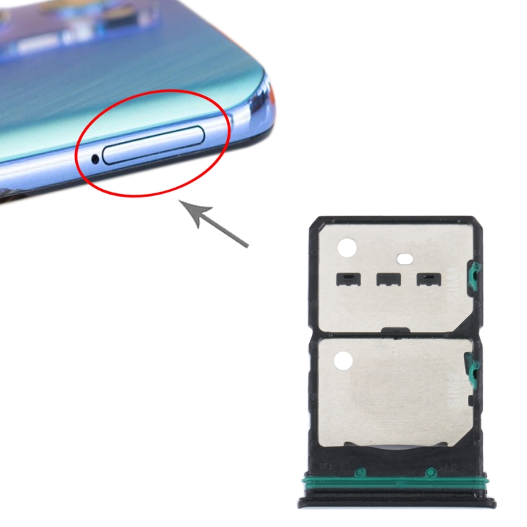 【iPartsBuy Mall】 For OPPO Reno7 5G China / Reno7 5G SIM Card Tray + SIM Card Tray + Micro SD Card Tray
