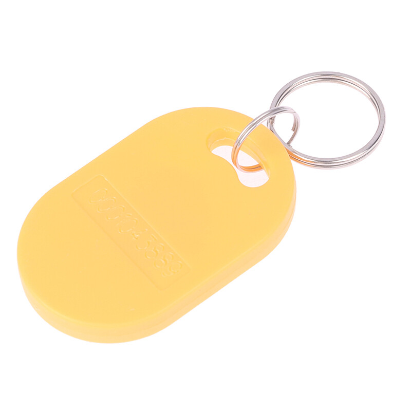 Joldhans dual chip frequency rfid 125khz t5577 13.56mhz changeable writable ic+id rewritable composite key tags keyfob