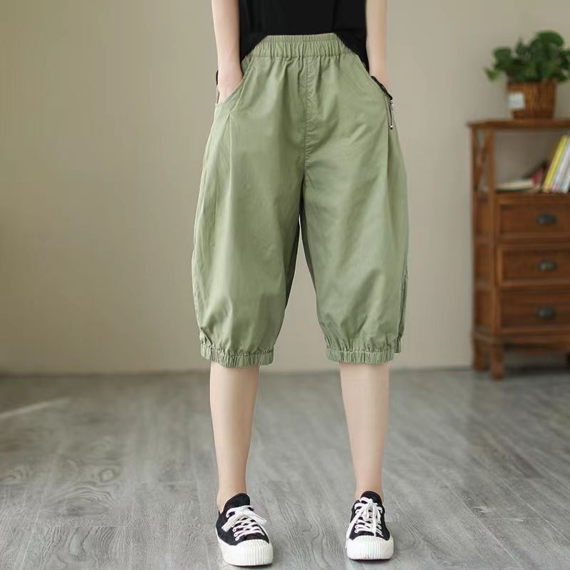 Summer Thin Loose Shorts Women's Wide Leg Shorts
