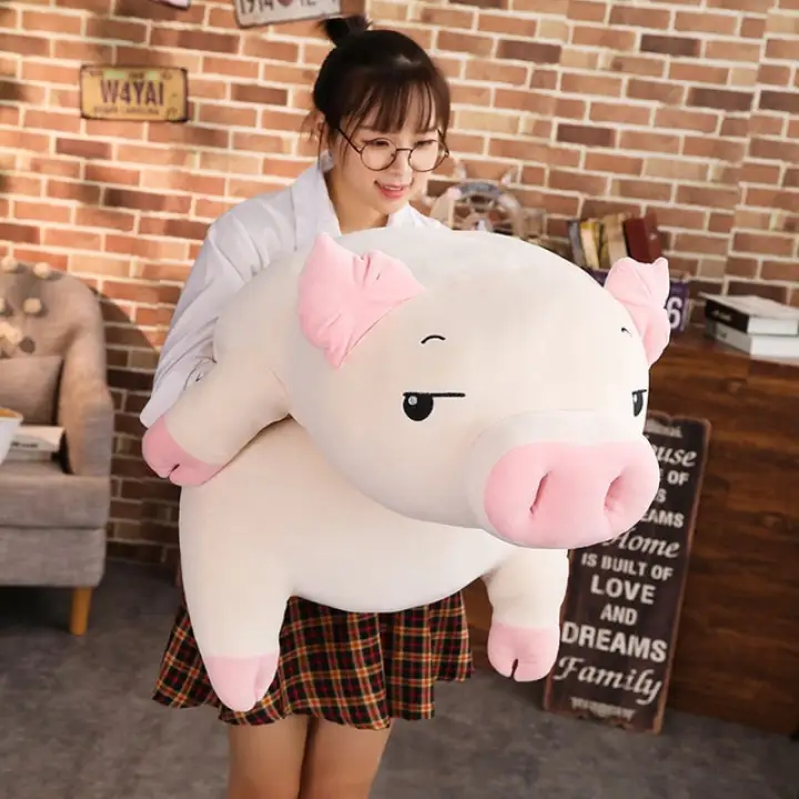 squishy pig pillow