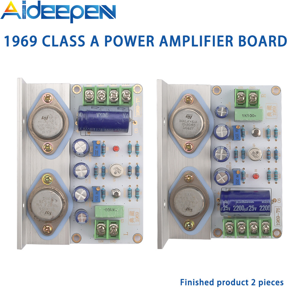 【Ready Stock】Original Aideepen 1969 Class A Power Amplifier Board Choose Complete Product/ Bulk