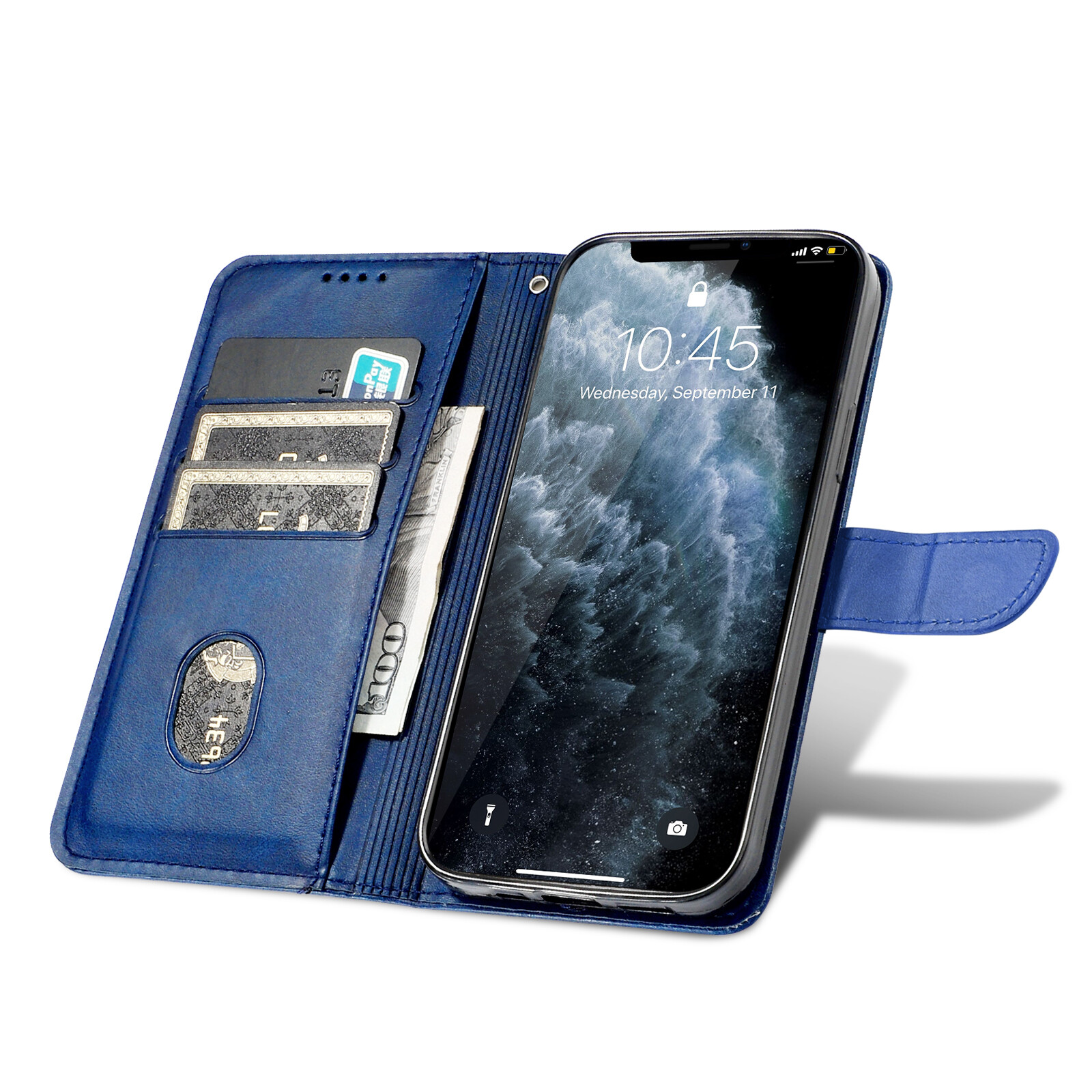 Vỏ điện thoại cho Xiaomi Redmi S2, ví lật chất liệu da PU Trường hợp với khe cắm thẻ khung thiết kế chống sốc