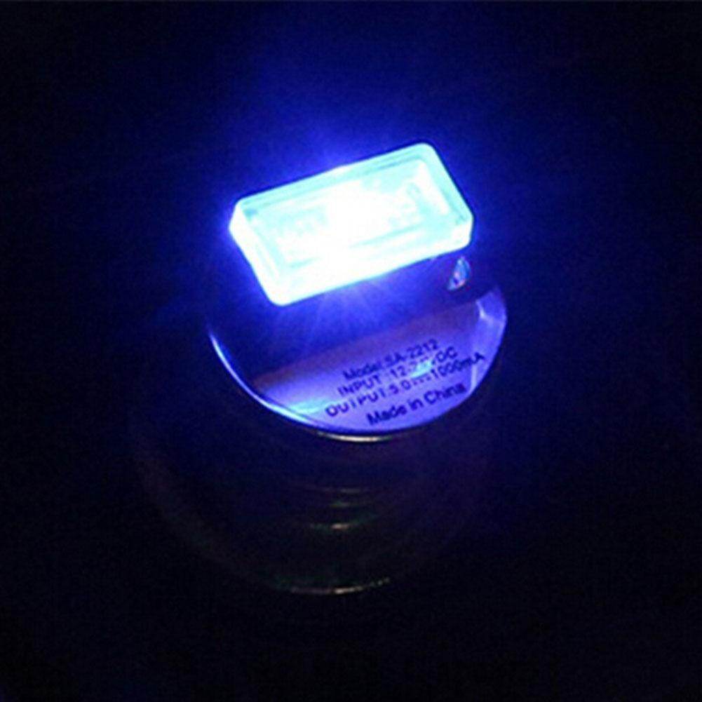 New USB LED Mini Wireless Car Interior Lighting Kit Car Styling Interior Decoration Atmosphere Light WHITE COLOR