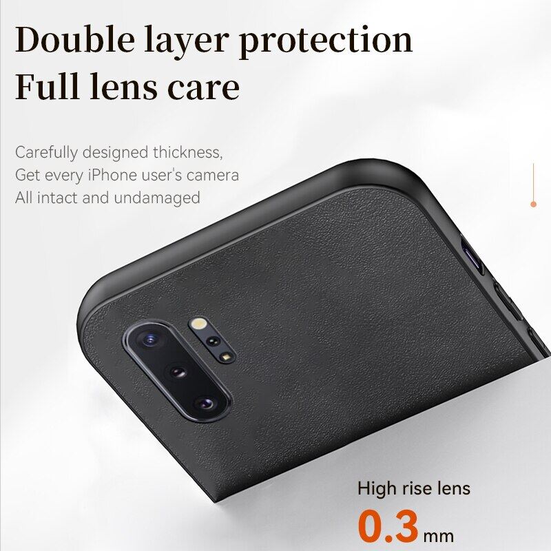 For Samsung Galaxy Note 10 Plus Case Hard TPU Silicone Bumper Shockproof Phone Case Galaxy Note 10 Plus Casing Cover