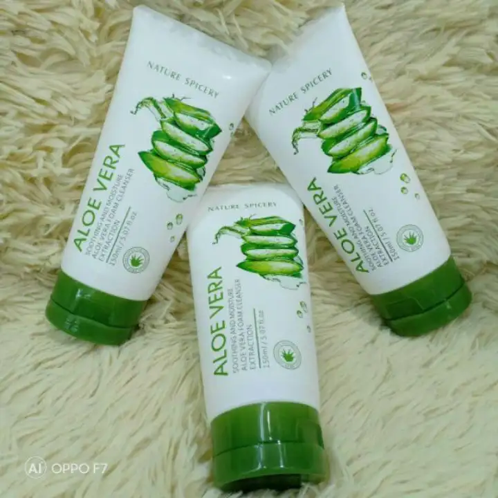 pencuci muka aloe vera