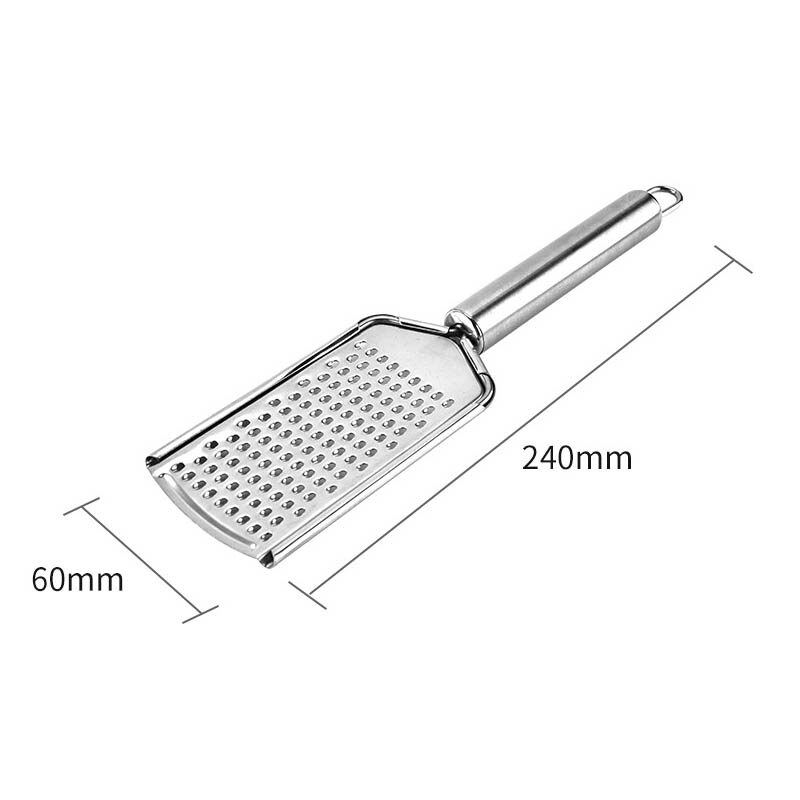 SHOOTHE Multi-purpose Vegetable Fruit Tools Lemon Zester Durable Cheese Grater Portable Stainless Steel Multifunction