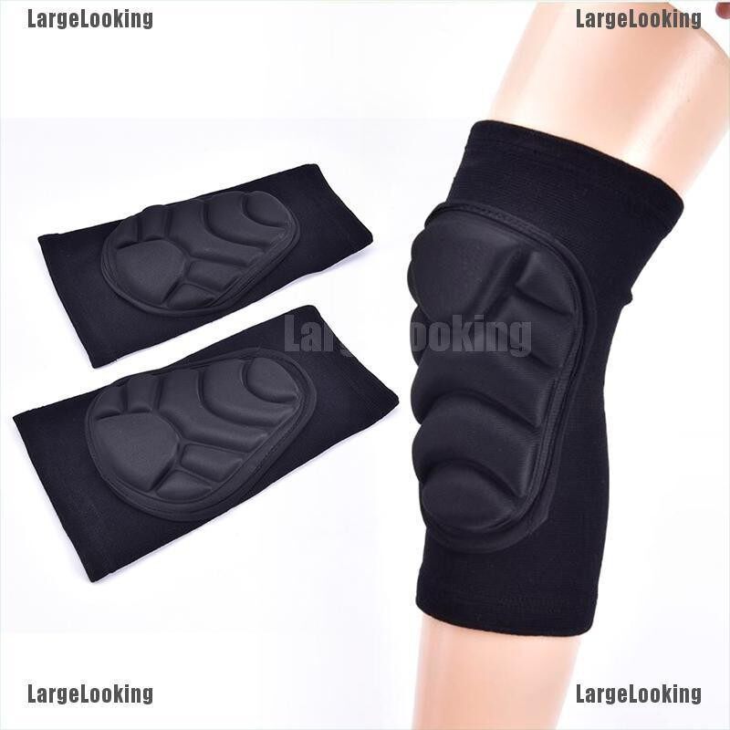 Phân phối Largelooking 1 Cặp Miếng Bọt Biển Dày Miếng Đệm Đầu Gối Thể Thao Người Lớn Bộ Dụng Cụ Bảo Vệ Trượt Ván Trượt Tuyết Bảo Vệ Đầu Gối