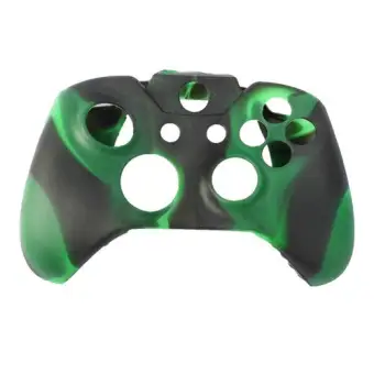 white and green xbox one controller