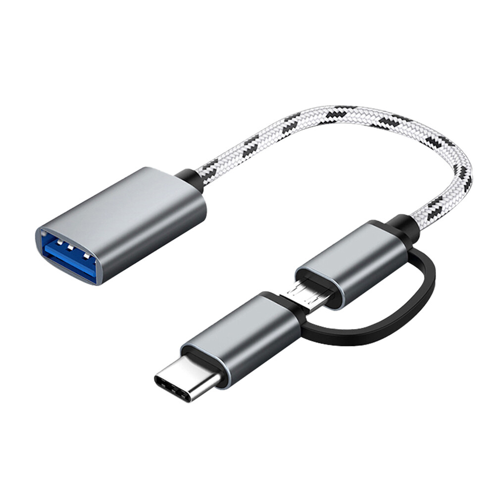 Sf store 2 in 1 usb 3 0 otg type c micro usb converter 